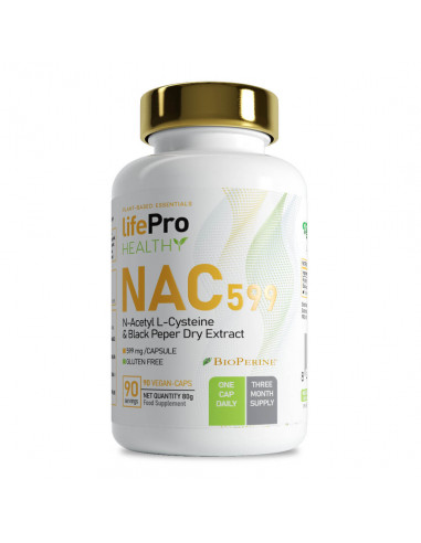 LIFE PRO NAC 599MG 90 VEGANCAPS