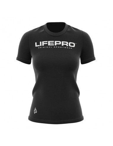 LIFE PRO WOMAN TECHNICAL T-SHIRT BLACK