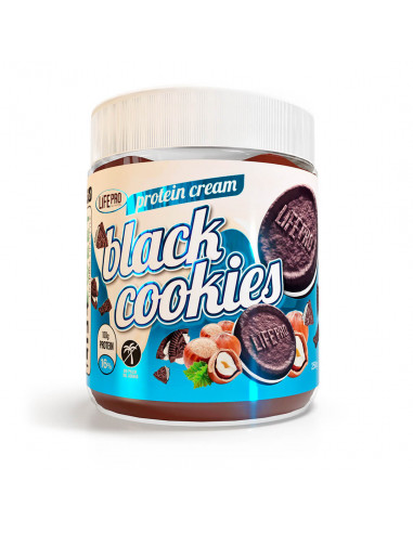 LIFE PRO FIT FOOD PROTEIN CREAM BLACK COOKIES 250G