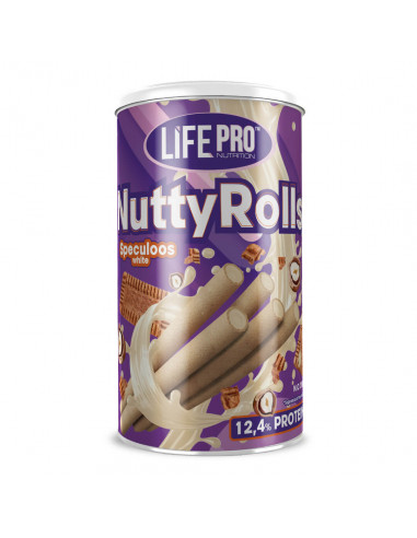 LIFE PRO FIT FOOD NUTTYROLLS WHITE SPECULOOS 200G