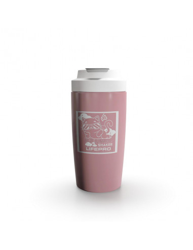 LIFE PRO THERMAL SHAKER PINK 500ML