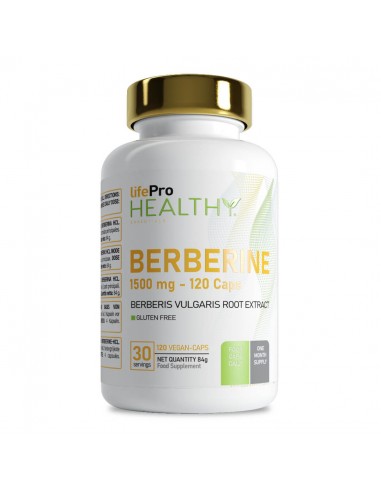 LIFE PRO BERBERINE 1500MG 120 VEGANCAPS