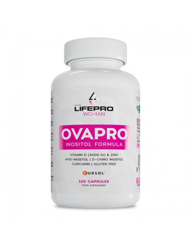 LIFE PRO OVAPRO MYO INOSITOL 120 VEGANCAPS