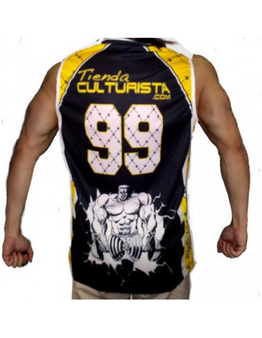TIENDACULTURISTA CAMISETA BASKET TEJIDO ESPECIAL PRO