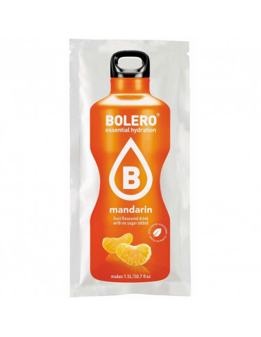 BEBIDA BOLERO SABOR MANDARINA (STEVIA)