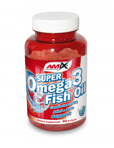 AMIX SUPER OMEGA 3 – FISH OIL - 90 CAPSULAS