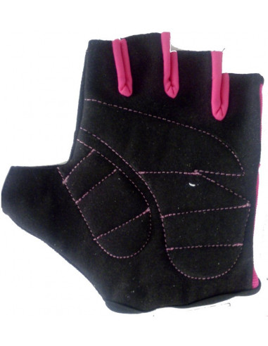 LIFE PRO SPORTSWEAR GUANTES ROSA NEGRO