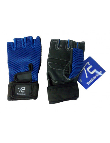 GUANTES CON MUÑEQUERA TIENDACULTURISTA