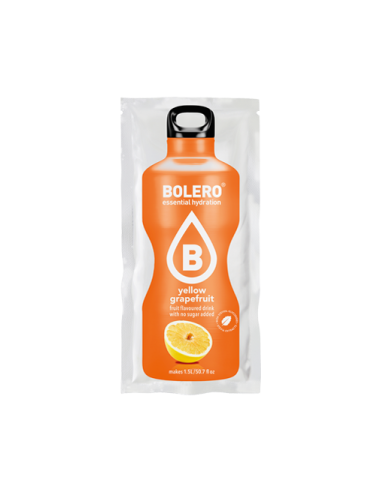 BEBIDA BOLERO SABOR YELLOW GRAPEFRUIT (STEVIA)