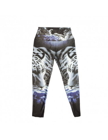 LIFE PRO SPORT LEGGINGS HALF-LEG LEOPARD