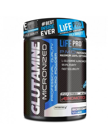 LIFE PRO GLUTAMINE AJINOMOTO 500 G.