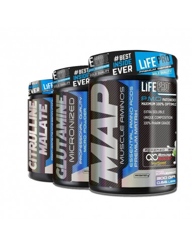 LIFE PRO INTRA PACK: MAP POWDER+ CITRULINE  + GLUTAMINA