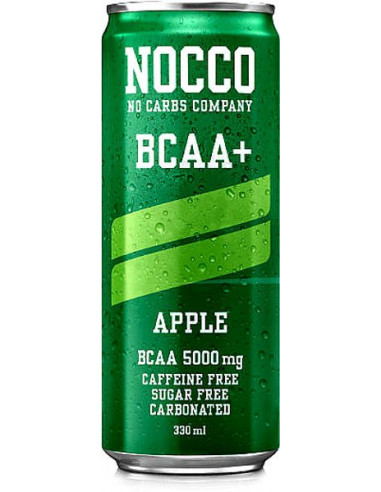 NOCCO BCAA 5g 330 ML MANZANA