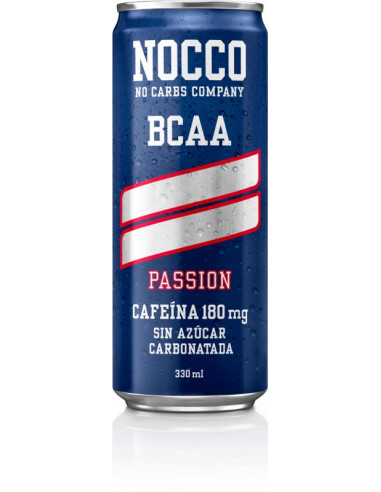 NOCCO BCAA 330ML CAFFEINE 180MG PASSION
