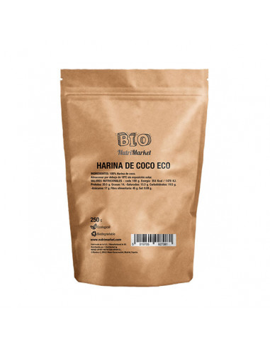 NUTRIMARKET BIO HARINA DE COCO ECO 250 G
