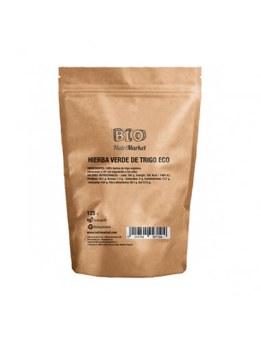 NUTRIMARKET BIO HIERBA VERDE DE TRIGO ECO 125 G