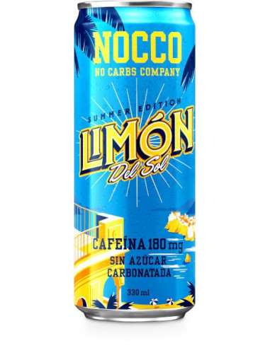 NOCCO LIMON DEL SOL BCAA Y TE VERDE 330ML