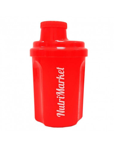 NUTRIMARKET SHAKER 300ML RED