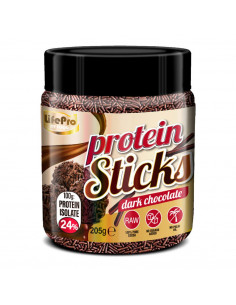 LIFE PRO FIT FOOD PROTEIN STICKS DARK CHOCOLATE 250G