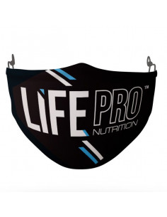 LIFE PRO FACE MASK BLACK SIZE L/M