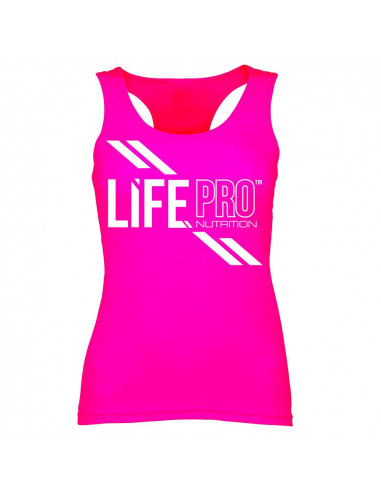 CAMISETA LIFE PRO TIRANTES MUJER FUCSIA