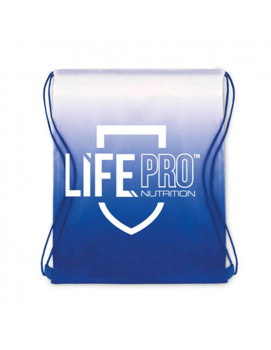 LIFE PRO BLUE BACKPACK WHITE LOGO