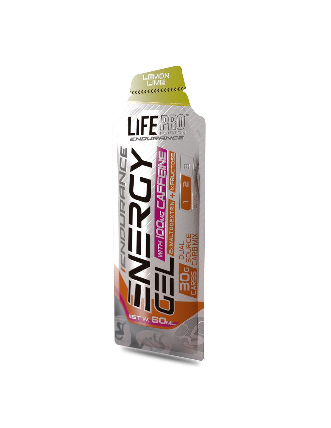 Buy Life Pro Caffeine Energy Gel 60ml Online