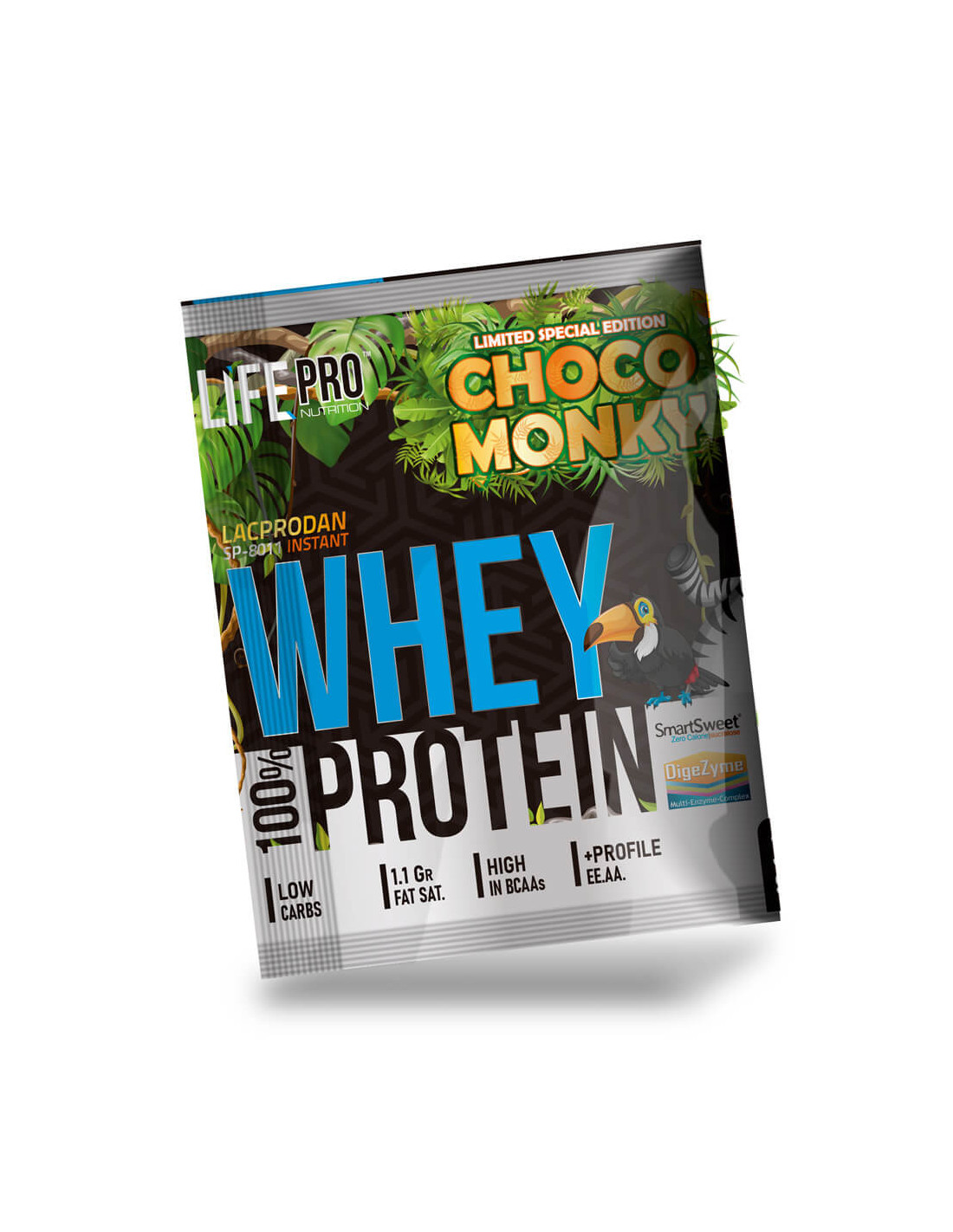 Life Pro Nutrition Whey Choco Monky 2kg Limited Edition - BULEVIP