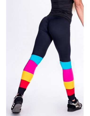 NEBBIA LEGGINGS RAINBOW 278