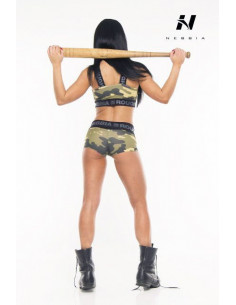 NEBBIA CAMO HOTPANTS 245