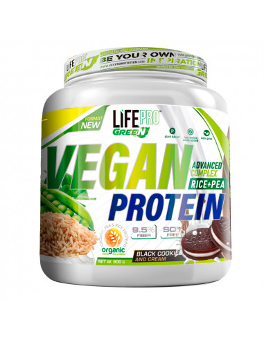 LIFE PRO VEGAN PROTEIN 900G ORGANIC PROTEIN