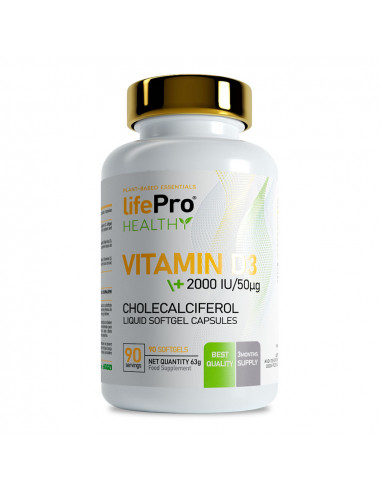 LIFE PRO VITAMIN D3 2000UI 90 SOFTGELS