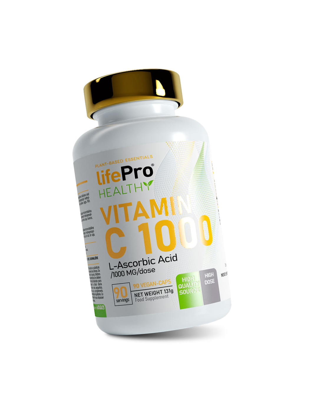 Comprar Life Pro Vitamina C 1000 Mg 90 Cápsulas Mejor Precio