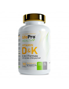 LIFE PRO VIT D&K2MK7 90 VCAPS NEW