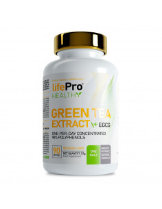 LIFE PRO GREEN TEA + EGCG 90 VEGANCAPS 98% POLYPHENOLS