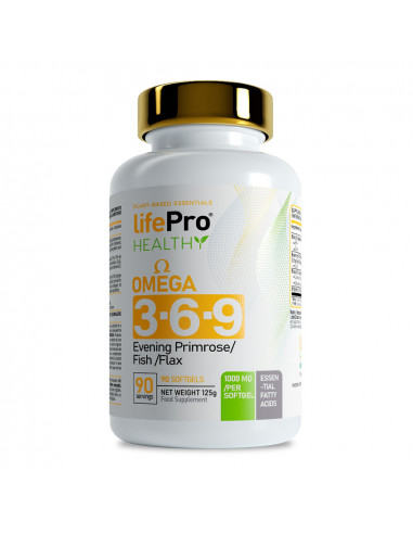 LIFE PRO OMEGA 3-6-9 90CAPS