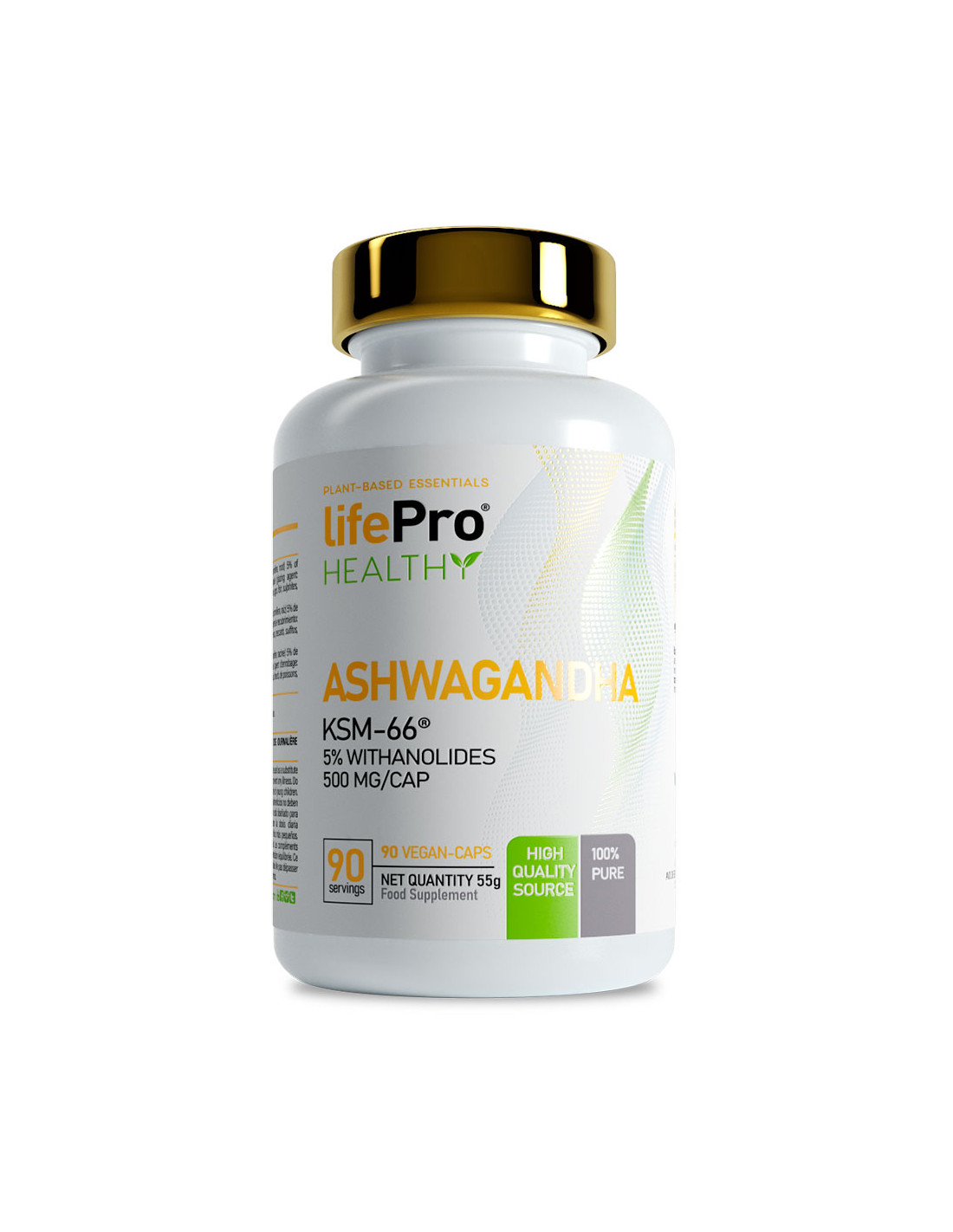 Comprar Ashwagandha KSM66 90caps de Life Pro al mejor precio