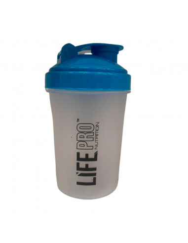 LIFE PRO SHAKER 750 ML AZUL TRANSPARENTE