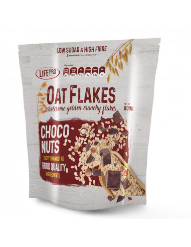 LIFE PRO FIT FOOD COPOS DE AVENA 800G