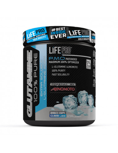 LIFE PRO GLUTAMINE AJINOMOTO 250 G.