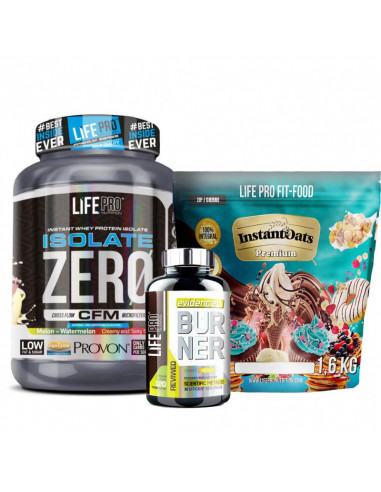 PACK ESTHER GARCIA: ISOLATE ZERO + EVIDENCED BURNER + COPOS AVENA