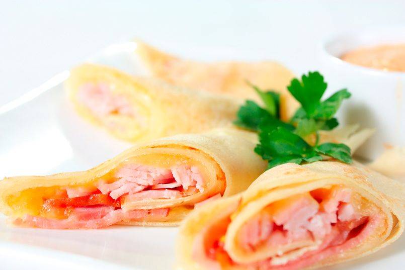 creps de jamón