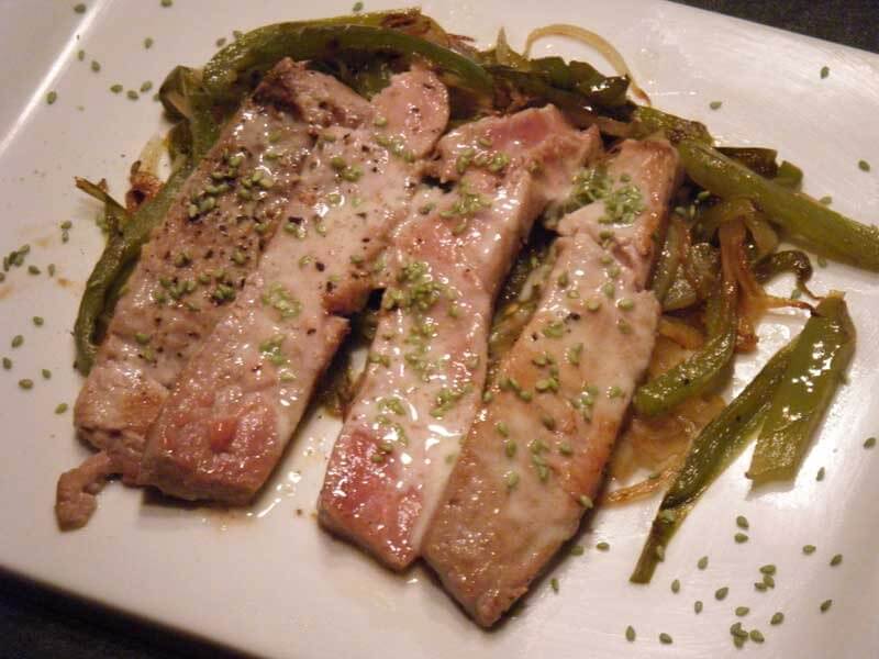 Tataki de atún