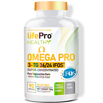 LIFE PRO OMEGA 3 PRO IFOS TG36/24 90 SOFTGEL