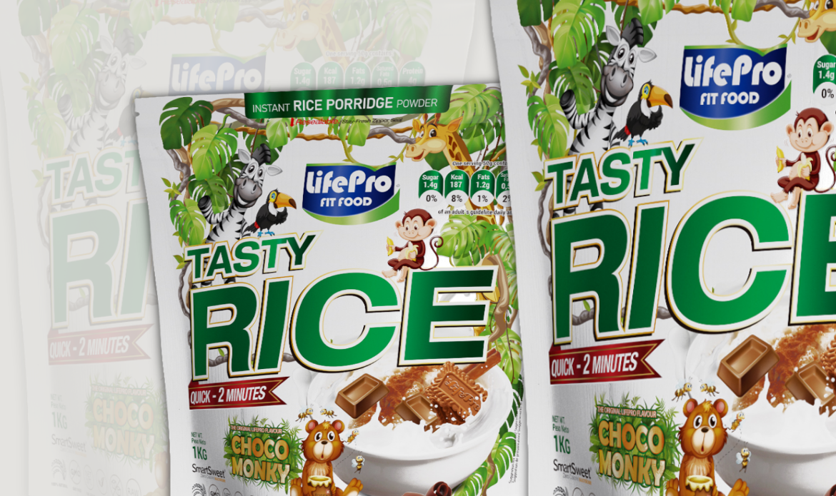 ¿Qué es Life Pro Tasty Rice Choco Monky?
