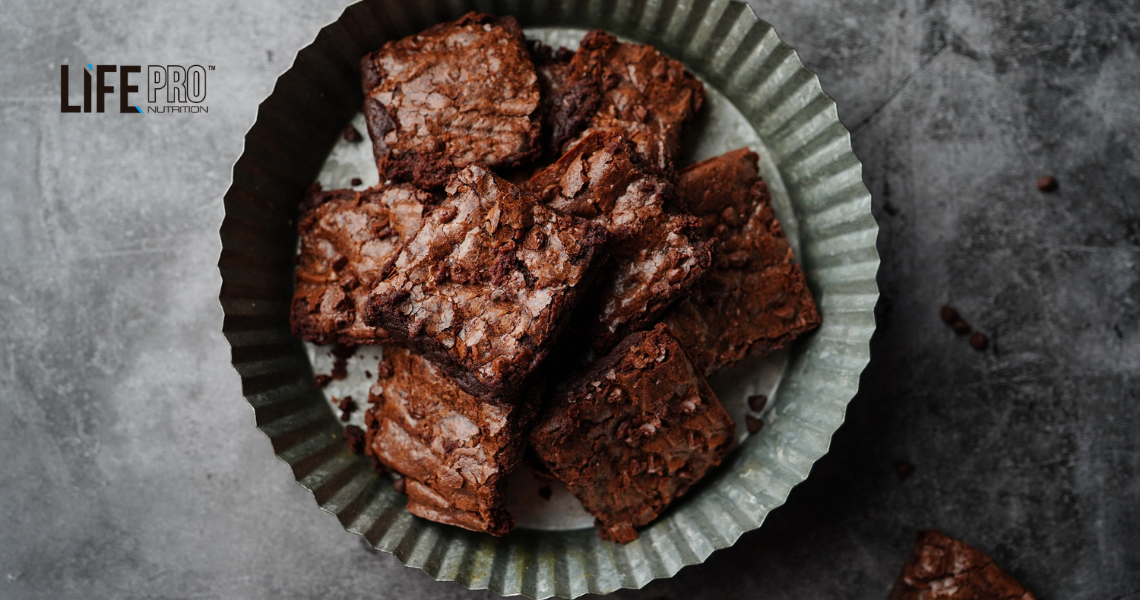 brownie chocolate alto en proteína
