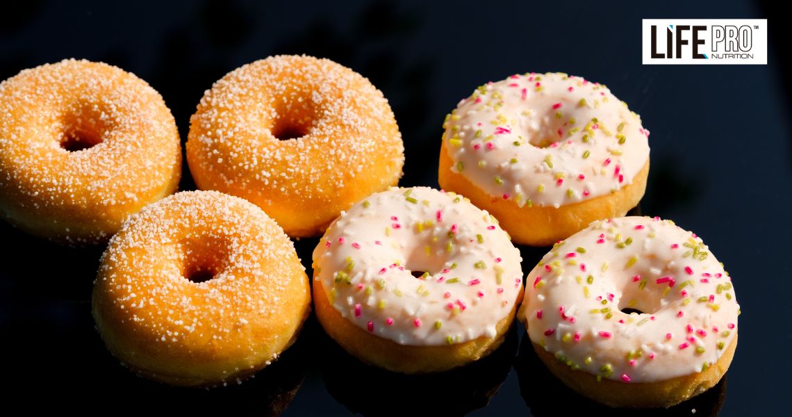 Rosquillas chocolate blanco