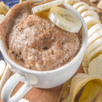 Receta: mugcake de plátano