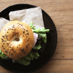 Receta: Bagel de pollo