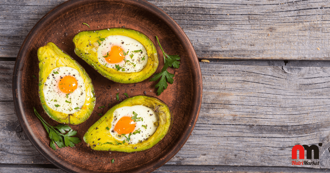 Receta de aguacate con huevo